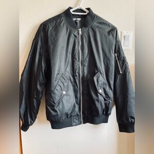 GARAGE - Women’s lightweight BOMBER JACKET - Black - BRAND NEW! - Small